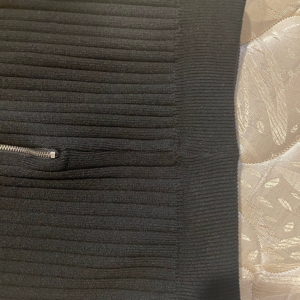 Zoya Midi Skirt With Functioning Zipper In Front - image 3